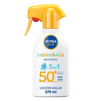 Spray Solar Bebés & Niños Sensitive SPF50+  270ml-204120 Spray Solar Bebés & Niños Sensitive SPF50+  270ml-204120 6